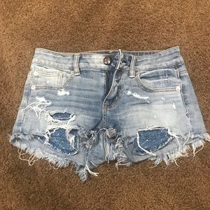 Jean shorts